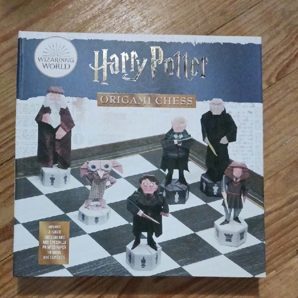Wizarding World Of Harry Potter Harry Potter Origami Chess Set